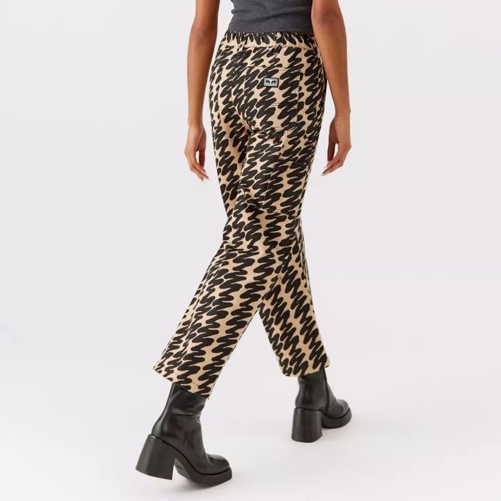 OBEY Brighton Printed Carpenter Pant 25 - Picture 2 of 16